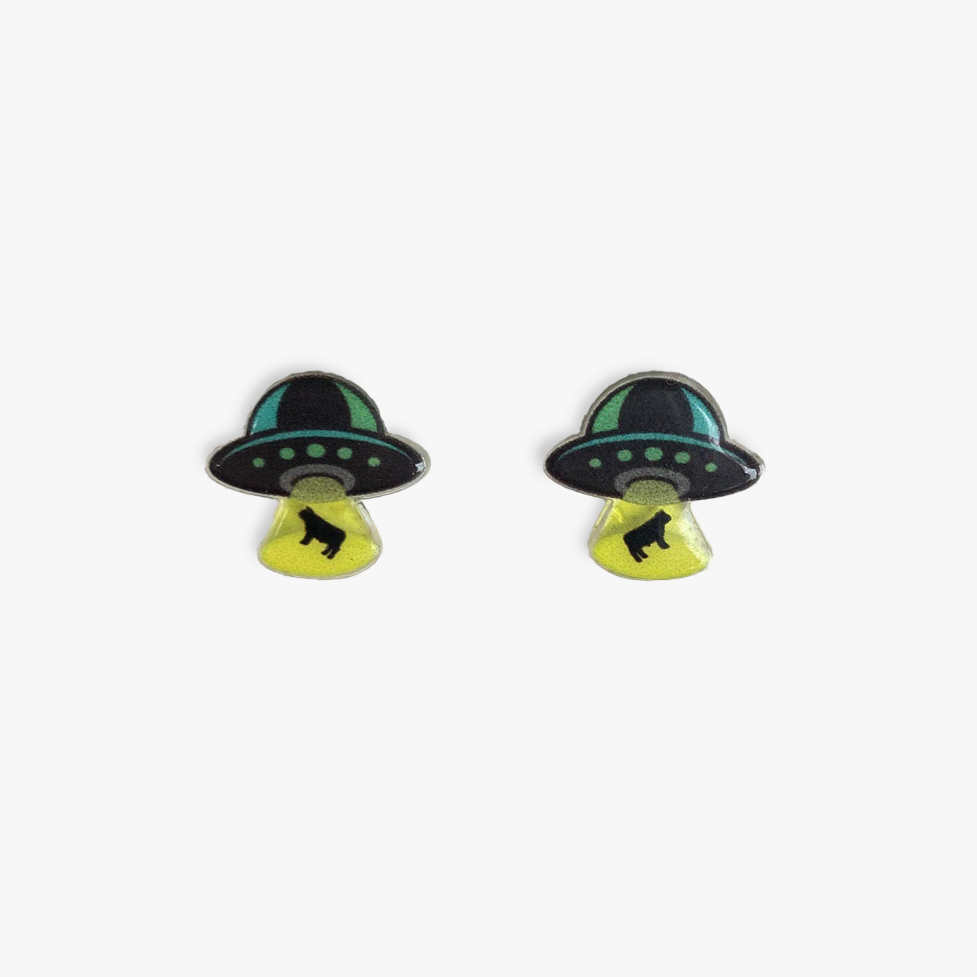 alien earrings