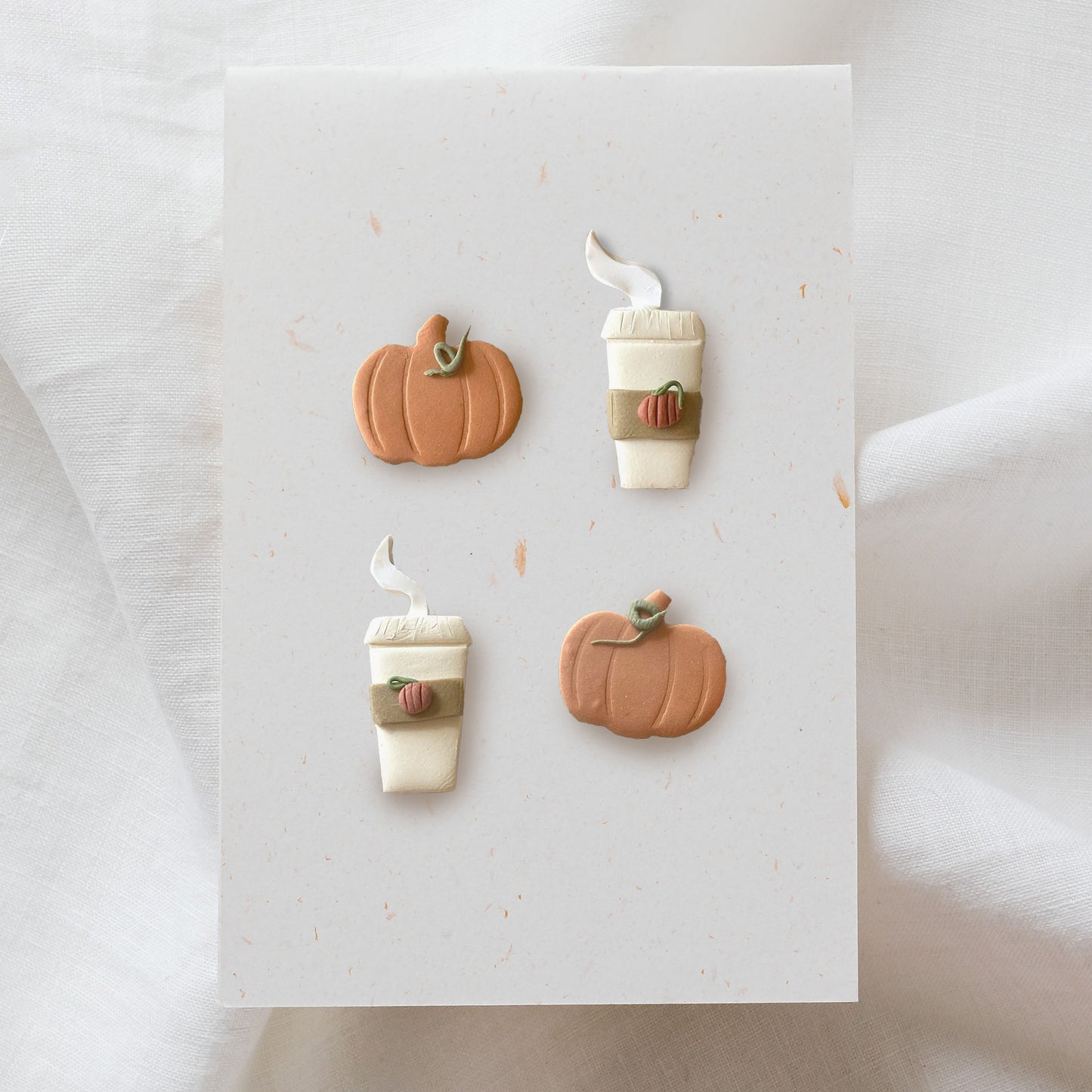 novelty pumpkin spice latte fall jewelry