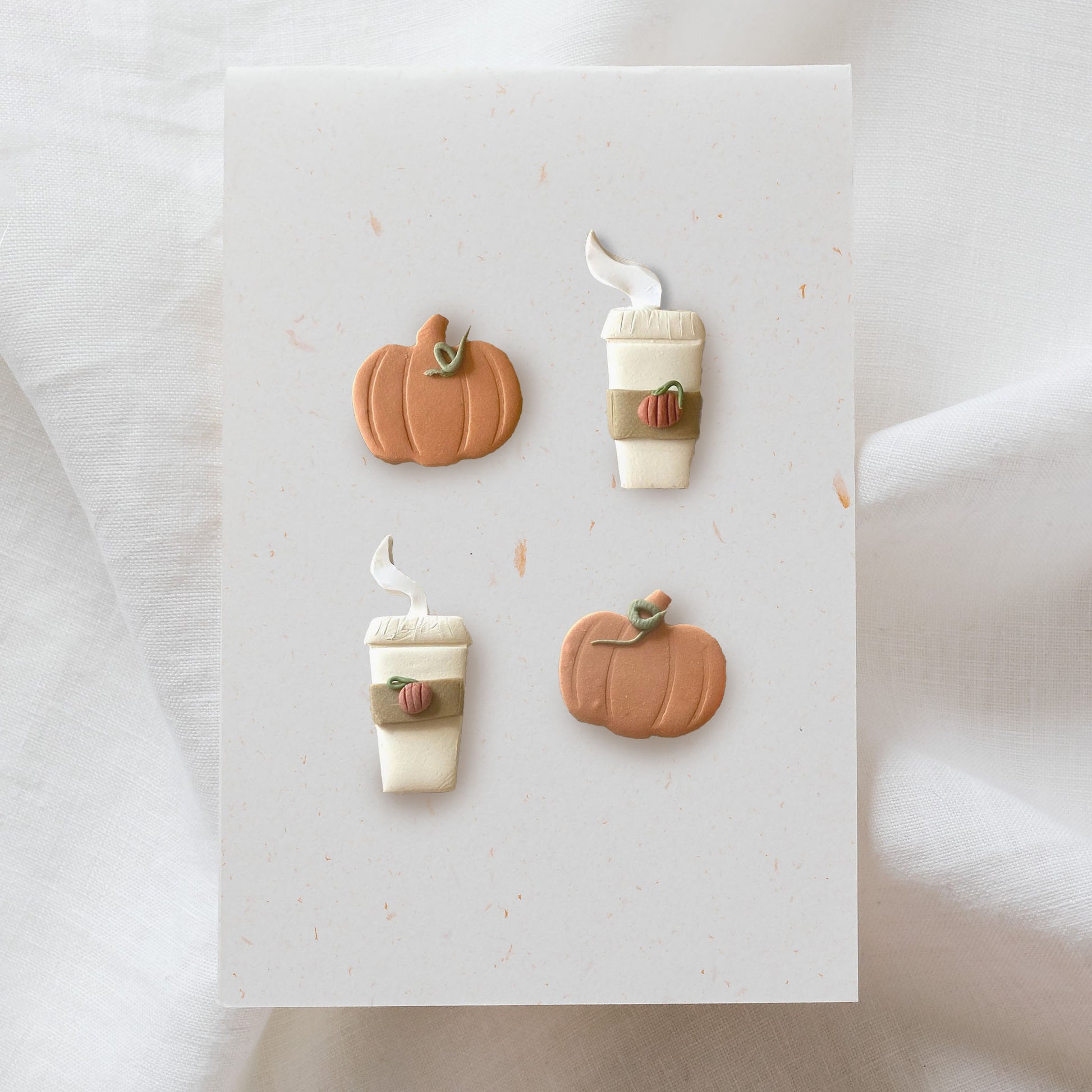 novelty pumpkin spice latte fall jewelry