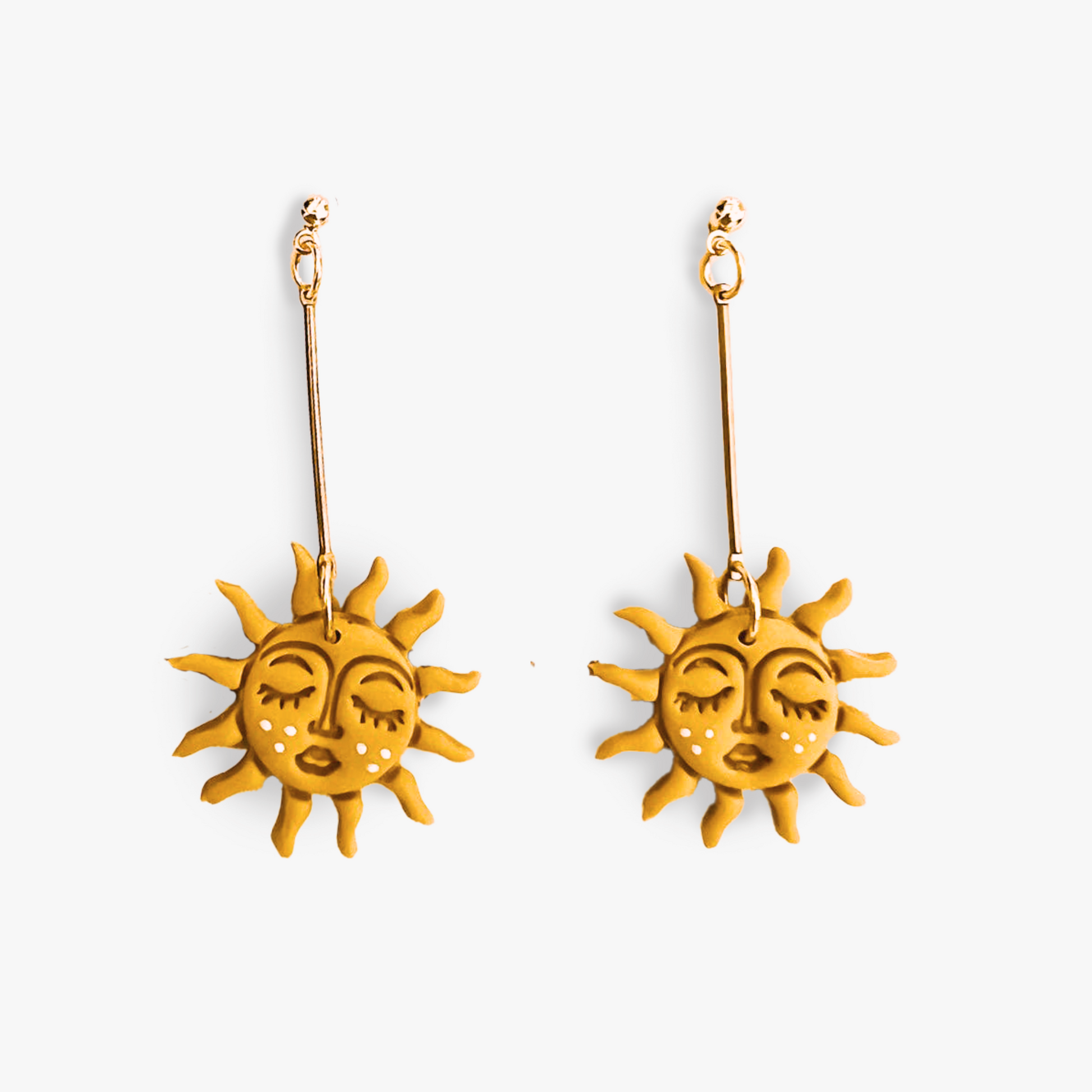 sun earrings