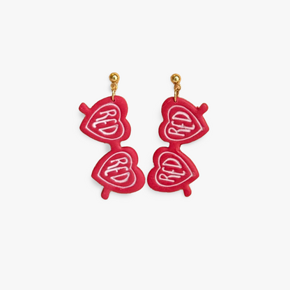 Red Swiftie Earrings