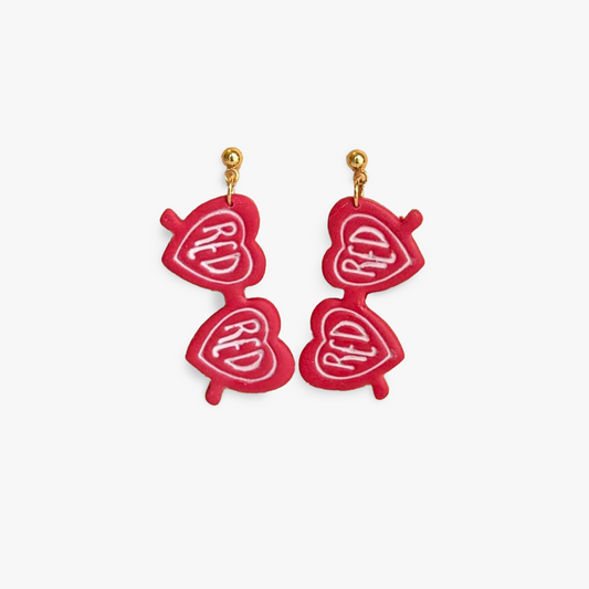 Red Swiftie Earrings