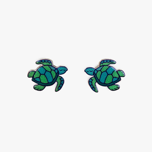 turtle earrings